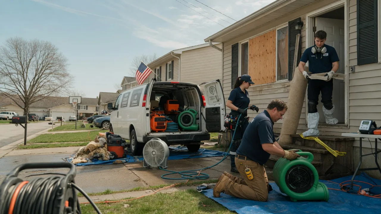 Water Damage Restoration in Clayton, IN near me